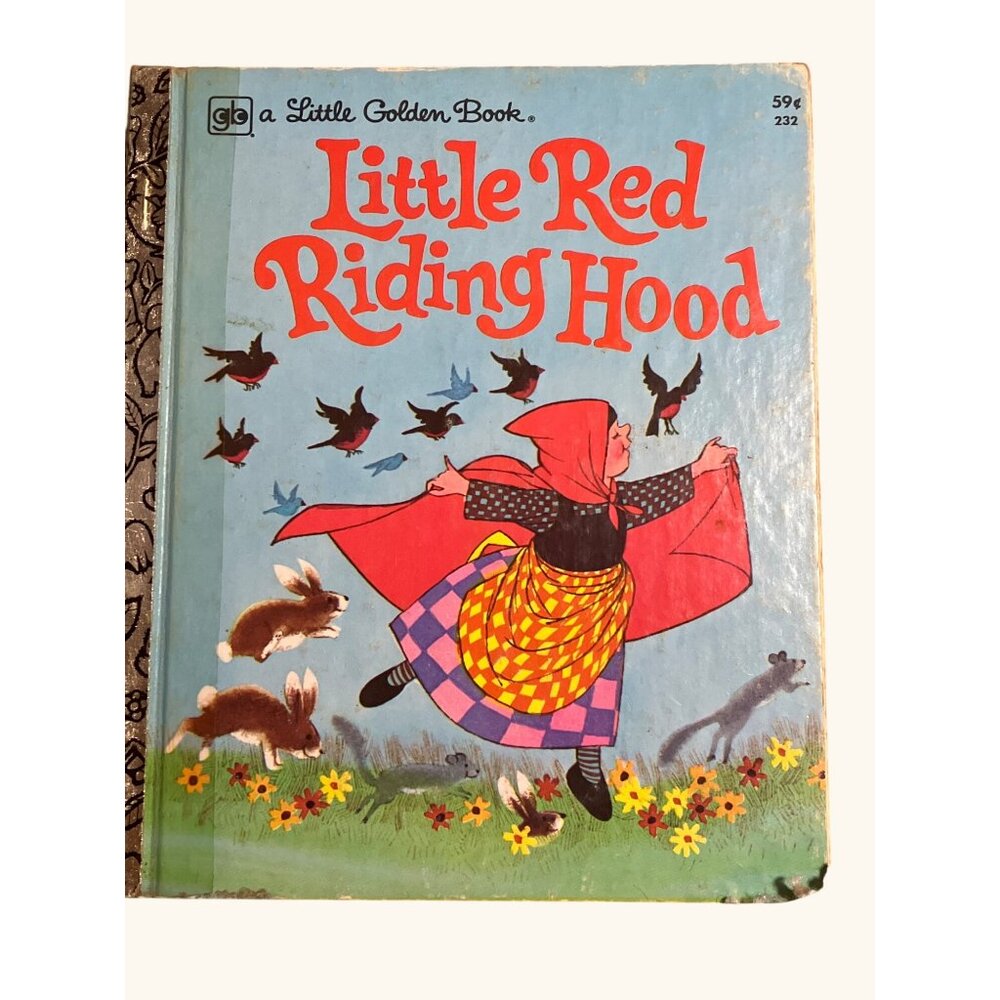 Little Golden Book Little Red Riding Hood Hardcover Classic Childrens Storybook